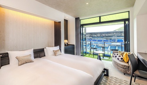 Standard stadium view exciting twin room, Non Smoking