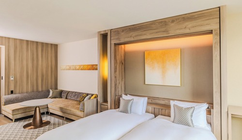 Deluxe city view twin room, Non Smoking
