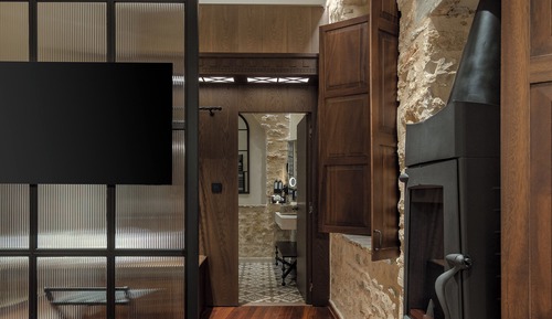 Executive Suite, Fireplace