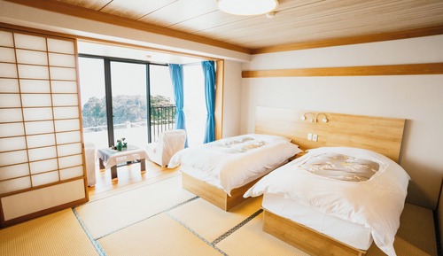 Superior Double Room with Private Terrace and open-air bath, Non Smoking