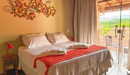 Comfort Room, Balcony, Mountain View