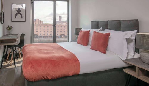 Standard Apartment, 2 Double Beds, Non Smoking (Walk-in Shower;with Sofabed)