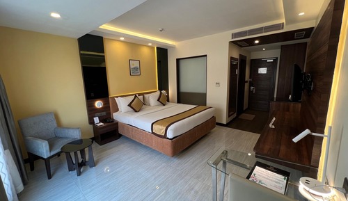 Basic Double or Twin Room, City View