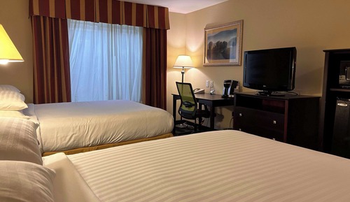 Standard Room, 2 Double Beds, Accessible, Refrigerator & Microwave