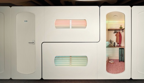 Twin Hub with Shared Bathroom