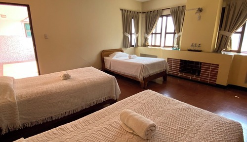 Basic Triple Room, Garden View