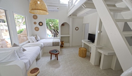 Deluxe Villa, 2 Bedrooms, Beach View