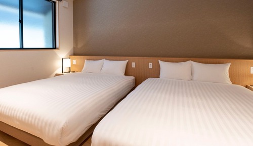 [104] 2 queen size beds +Japanese style room/with sauna (6 people capacity)