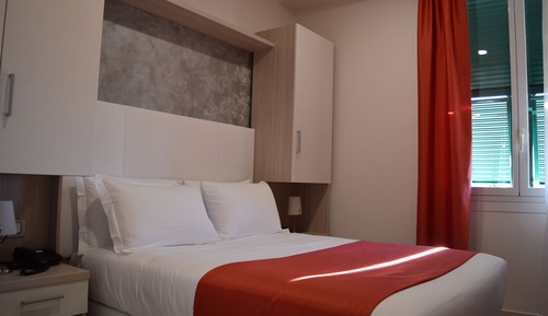 Basic Double Room, 1 Queen Bed, Sea View