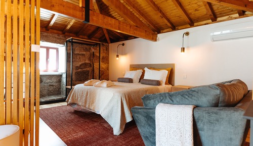 Superior Loft, 1 Double Bed, Courtyard View