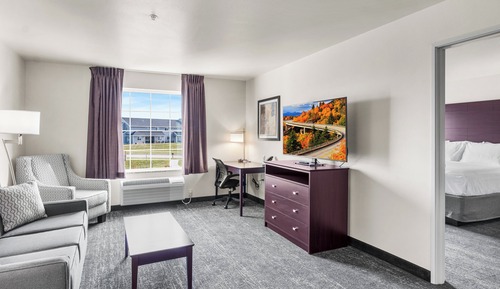 Suite, 1 King Bed with Sofa bed (Extended Stay | ADA)