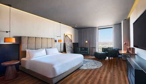Deluxe Room, 1 King Bed, City View