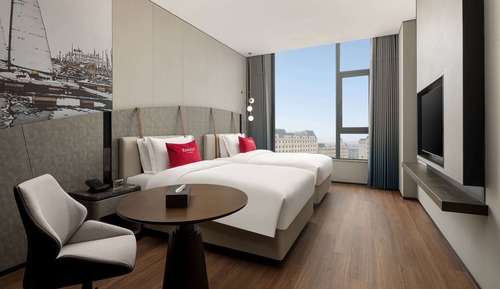 Deluxe Room, 2 Double Beds, Non Smoking