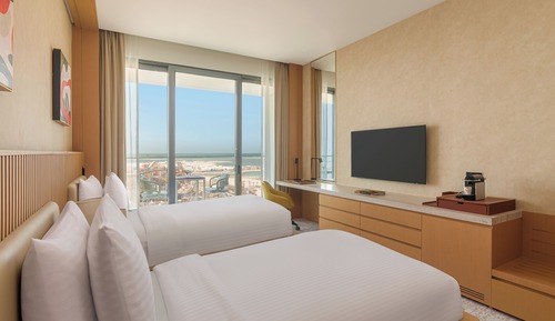 Deluxe Twin Room, 2 Twin Beds, Park View