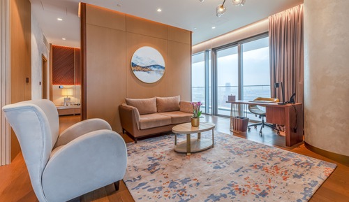 Executive Suite, 1 King Bed, Sea View (Waterpark Access)
