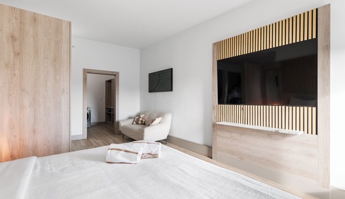Apartment, 1 King Bed with Sofa bed, Kitchenette