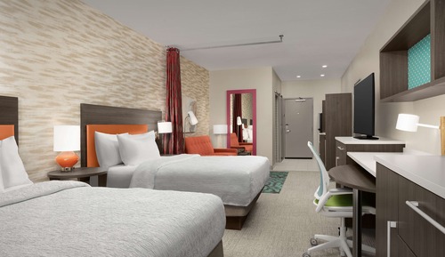 Studio Suite, 2 Queen Beds, Bathtub