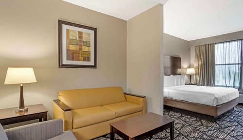 Suite, 1 King Bed, Non Smoking, Refrigerator & Microwave