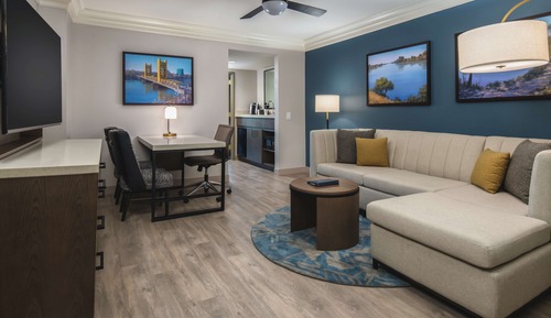 Suite, 1 King Bed, City View (2 Room Suite)