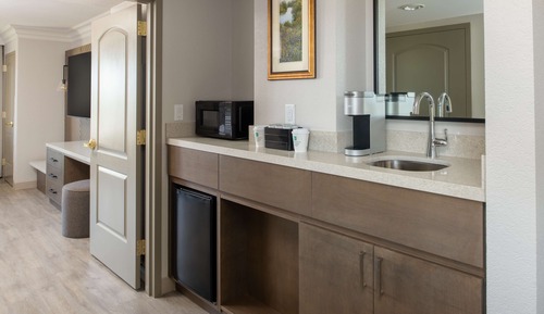 Suite, 2 Queen Beds, Accessible (2 Room Governor Suite, Roll-In Shower)