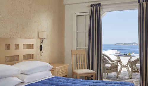 Double or Twin Room, Partial Sea View