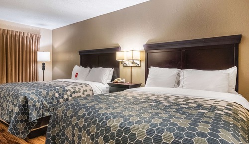 Double Room, 2 Queen Beds, Non Smoking