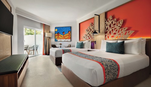 Premium Room, 2 Queen Beds, Garden View