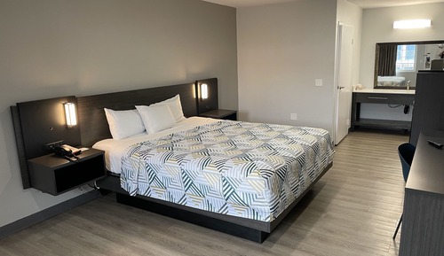 Deluxe Room, 1 King Bed, Non Smoking, Refrigerator & Microwave