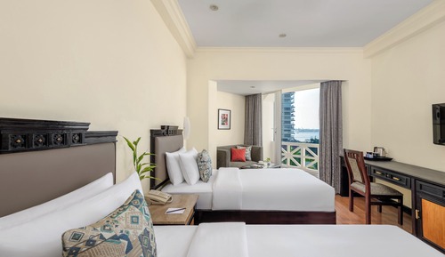 Superior Room, Twin Bed, Harbor View