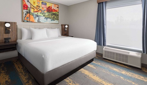 Room, 1 King Bed, Accessible, Non Smoking (Chair, Roll-In Shower, Oversized)