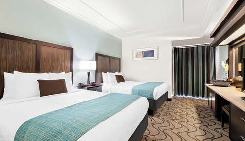 Suite, 2 Queen Beds, Non Smoking, Refrigerator & Microwave (Pet Friendly;with Sofabed)