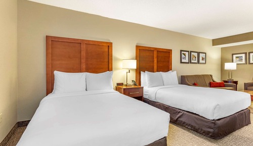 Suite, 2 Double Beds, Non Smoking