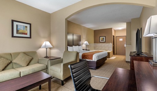 Suite, 1 King Bed with Sofa bed, Accessible, Non Smoking