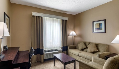 1 King Bed, Suite, Nonsmoking, Accessible