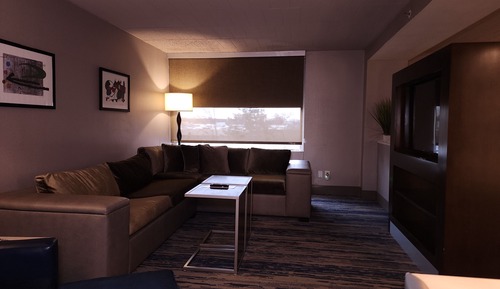 Suite, 1 King Bed, Non Smoking, Refrigerator (Living Room;with Sofabed)