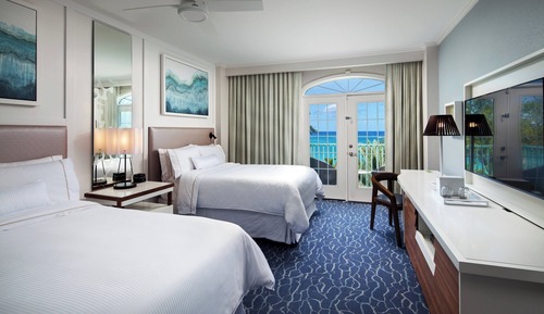 Room, 2 Double Beds, Non Smoking, Pool View