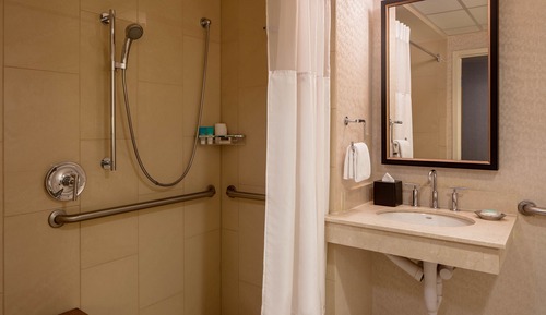 Room, 2 Double Beds, Accessible (SHOWER)