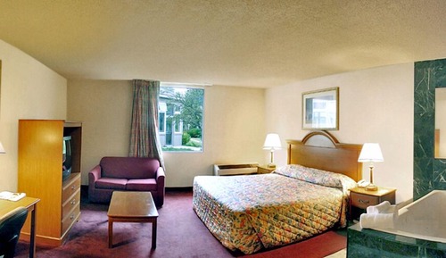 Room, Mobility Accessible, Non Smoking (1 King Bed, Roll-in Shower)