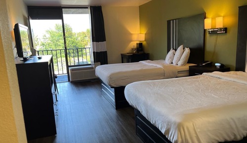 Standard Double Room, 2 Double Beds, Smoking