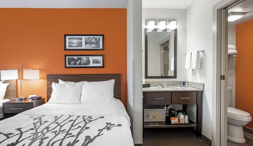 Standard Room, 2 Double Beds, Non Smoking, Refrigerator & Microwave