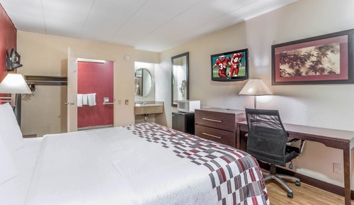 Superior Room, 1 King Bed, Accessible, Non Smoking (Roll-In Shower)
