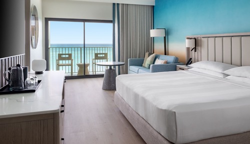 Room, 1 King Bed with Sofa bed, Non Smoking, Oceanfront