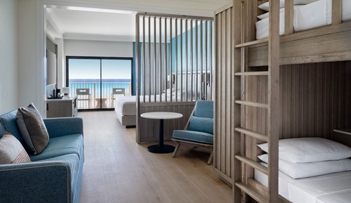 Family Suite, 1 King Bed with Sofa bed, Oceanfront