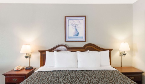 Room, 1 King Bed, Refrigerator