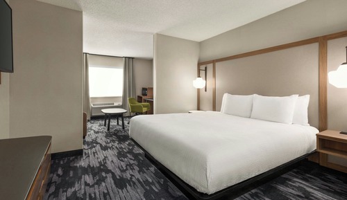 Executive Suite, 1 King Bed with Sofa bed (Mobility/Hearing Access, Roll-In Shwr)
