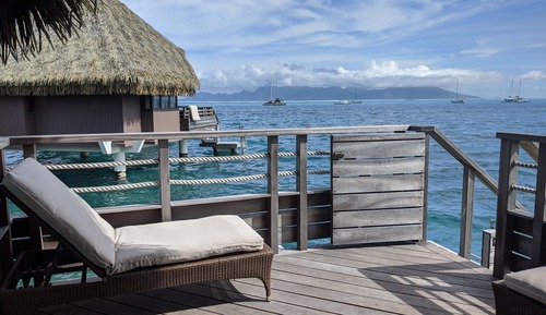 Premium Bungalow, 1 King Bed, Overwater (Moorea Island View)