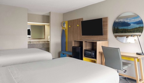 Room, 2 Double Beds, Smoking
