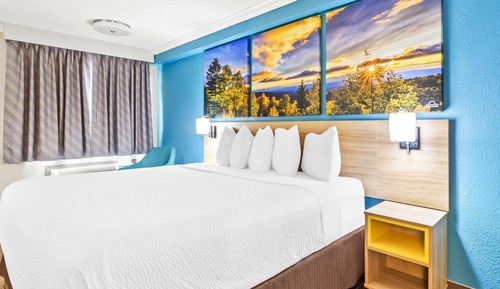 Room, 1 King Bed, Accessible, Non Smoking (Mobility/Hearing, Tub w/ Grab Bars)