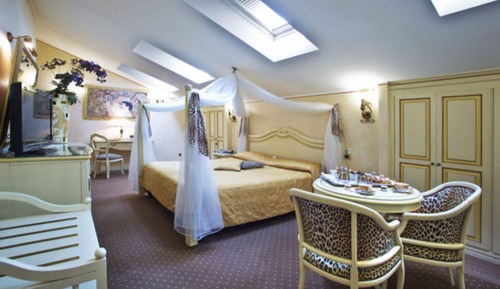 Senior Attic Suite with Velux windows and Spa access