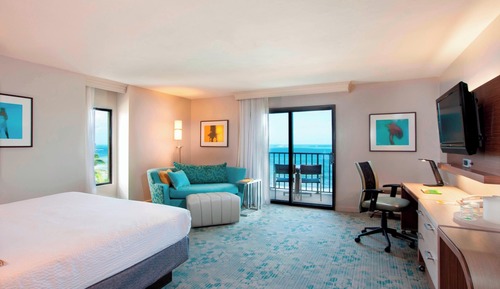 Junior Suite, 1 King Bed with Sofa bed, Non Smoking, Oceanfront